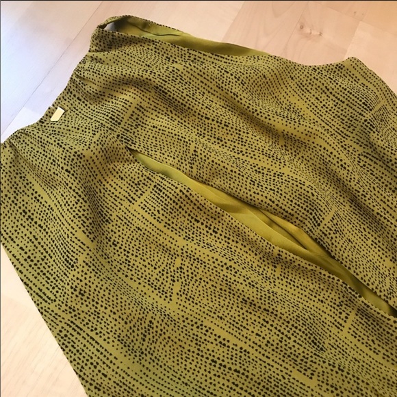 H&M High Neck Green Dress - Picture 4 of 5